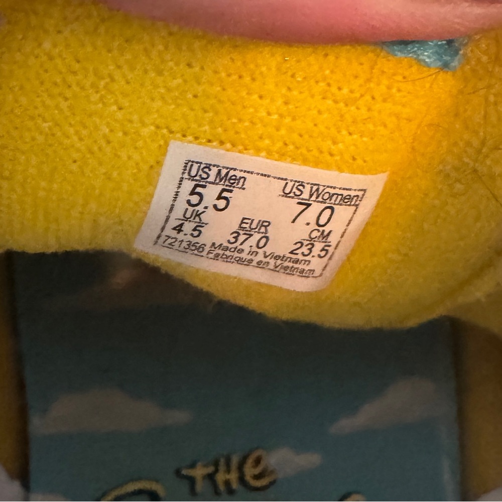 Vans Lisa Simpson For President purple high top skate shoes The Simpsons 90’s - Picture 6 of 12